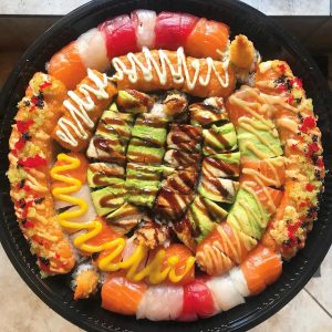 Sushi Catering - Signature Roll Party Tray - Sushi Platter