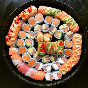 Sushi Catering - Signature and Traditional Roll Sushi Tray - Sushi Platter
