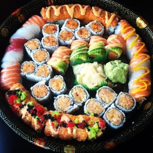 Sushi Catering - Signature and Traditional Roll Sushi Tray - Sushi Platter